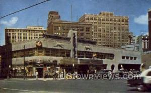 Greyhound Bus Detroit MI 1953