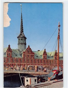 Postcard The Stock Exchange Copenhagen Denmark