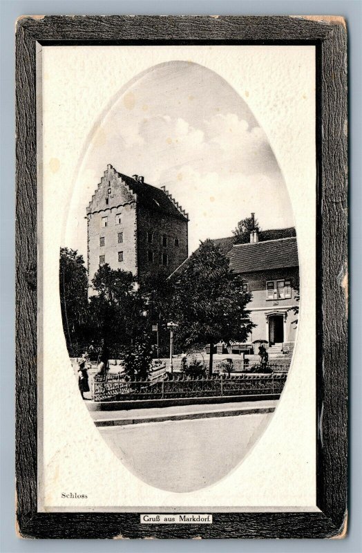 GRUS AUS MARKDORF GERMANY ANTIQUE POSTCARD