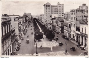 RP: HAVANA , Cuba , 1930-40s ; Marti Avenue