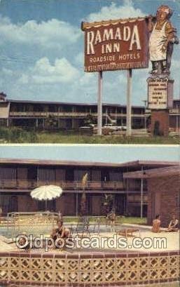 The Ramada Inn Lake Charles, Louisiana USA Motel Hotel Unused close to perfect