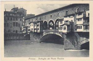 Italy Firenze Dettaglio del Ponte Vecchio