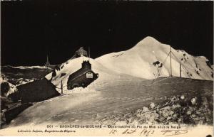 CPA BAGNERES-de-BIGORRE - Observatoire du PIC du MIDI soud la Neige (281745)