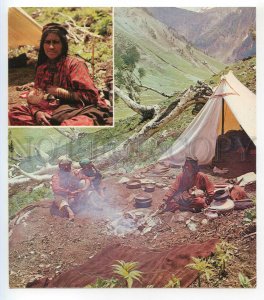 488800 1977 Speleo Diving Expedition Afghanistan Nomad baby feeding Slovakia