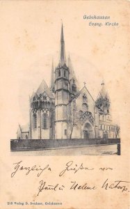 Gelnhausen Germany Church Vintage Postcard AA62848