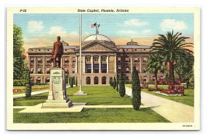 Postcard State Capitol Phoenix Arizona c1956 Postmark