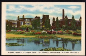 Ontario WINDSOR Sunken Garden Jackson's Park Kennedy Collegiate White Border