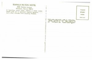 Postcard HOTEL SCENE Honolulu Hawaii HI AU5475