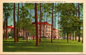 Georgia Thomasville John D Archbold Memorial Hospital