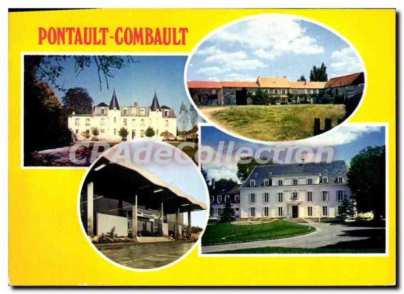 Postcard Modern Pontault Combault (S & M) Castle Farm Candalle the Dinneveth ...