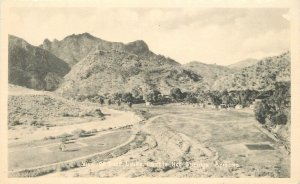 Postcard RPPC Arizona Castle Hot Springs View Golf Links Pink Perfection 23-1633