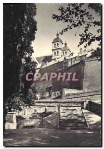 Old Postcard Briancon The Church and the Ramparts