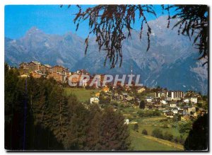 Postcard Modern Nendaz Valais Resort