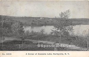 Corner of Anawana Lake - Hurleyville, New York