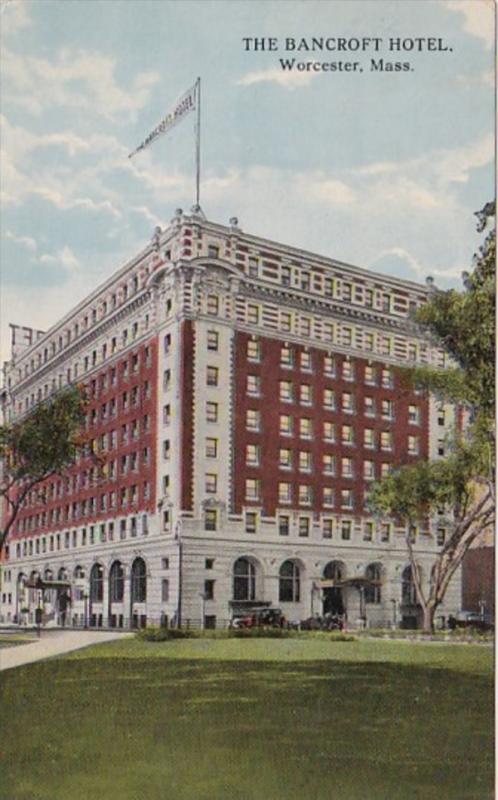 Massachusetts Worcester The Bancroft Hotel 1914