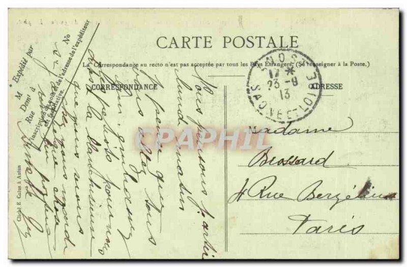 Les Settons - Vue Generale guard wall - Le Morvan Illustrious - Old Postcard