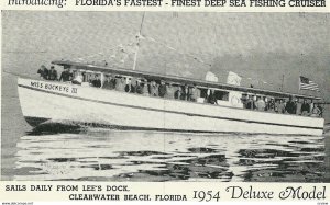 Deep Sea Fishing Boat MISS BUCKEYE III , CLEARWATER BEACH , Florida , 1950s