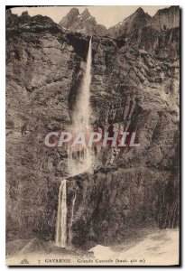 Old Postcard Gavarnie Grande Cascade