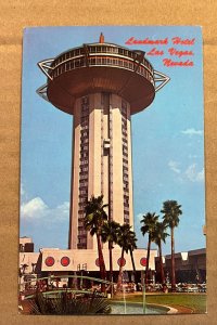 VINTAGE UNUSED POSTCARD - LANDMARK HOTEL,LAS VEGAS, NEVADA