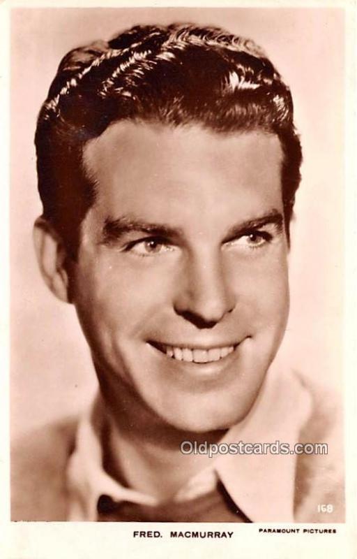 Fred MacMurray Movie Star Actor Actress Film Star Unused 