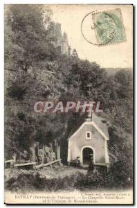 Old Postcard Batilly (Surroundings of Putanges) La Chapelle Saint Roch and th...