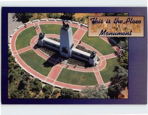 Postcard This Is The Place Monument, Salt Lake City, Utah