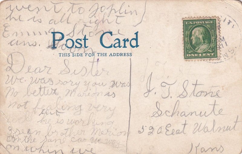 Ach! Weh Is Mir! Oh What A Misfortune 1905 UDB Postcard E30