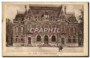 Old Postcard Bank Albi Caisse d & # 39Epargne