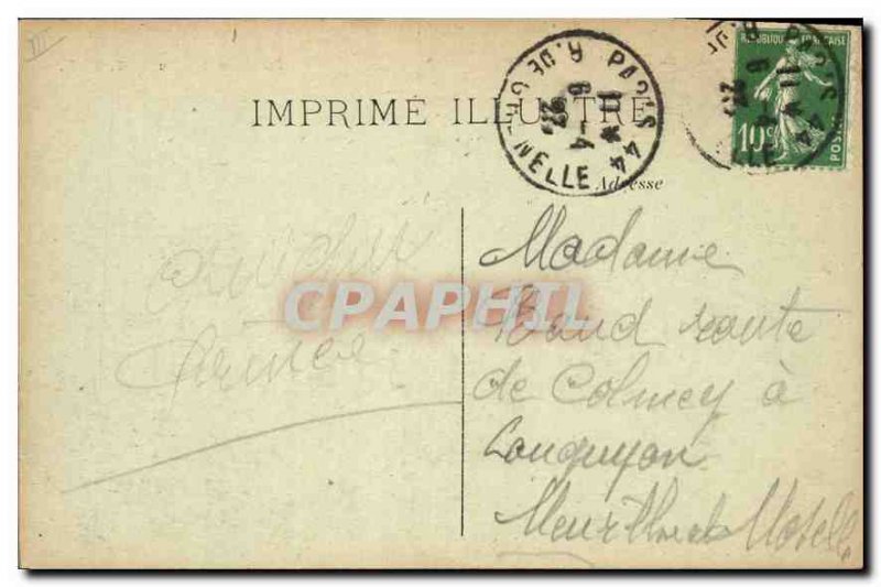 Old Postcard The Paris North Station