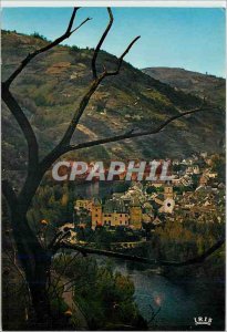Postcard Modern High Rouergue Entraygues Truyere