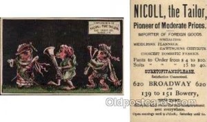 Nicoll the Tailor, Broadway, NYC USA