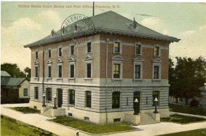 SC - Florence. US Courthouse and Post Office