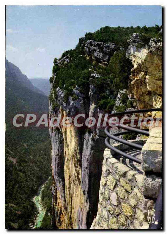 Postcard Modern Haute Provence Verdon Gorge