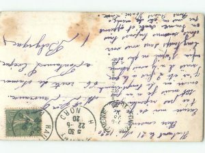 tinted rppc c1910 BEAUTIFUL FLOWERS AC9081