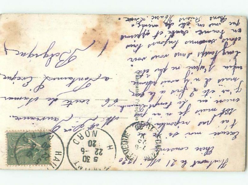 tinted rppc c1910 BEAUTIFUL FLOWERS AC9081