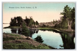 Pirates Cove North Sydney Cape Breton Scotia Canada 1910  DB Postcard T6