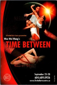 Canada Vancouver The Firehall Arts Centre Presents Time Between