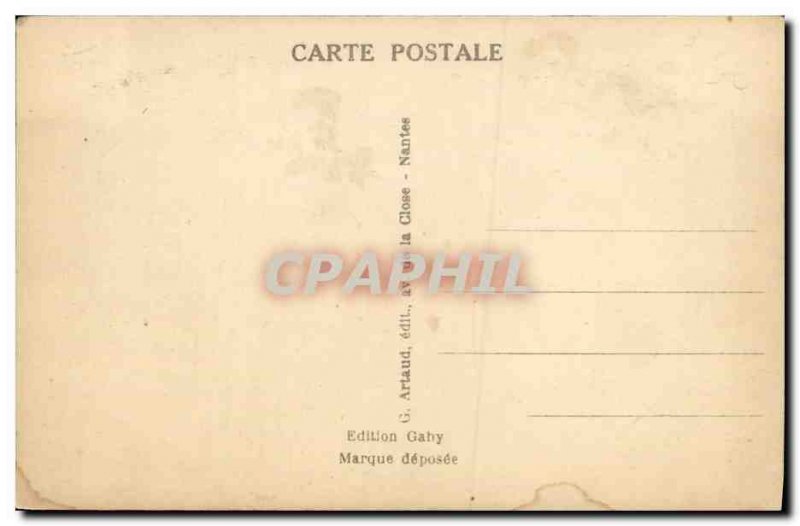 Old Postcard Langrune Sur Mer High Dam