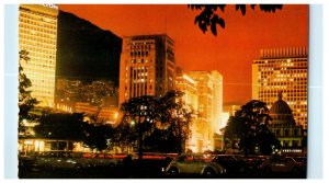 The Night View of Banking, District of Hongkong Unposted Postcard