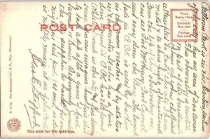 Postcard TOWER SCENE Baltimore Maryland MD AJ1879