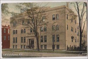 YMCA, Rome NY   (crease)