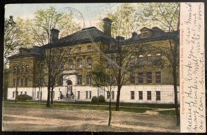 Vintage Postcard 1909 University of Illinois, Engineering Bldg., Champaign, IL