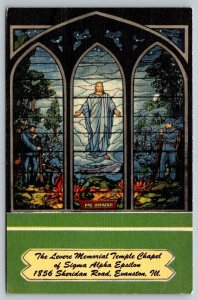 The Levere Memorial Temple Chapel  Evanston  Illinois   Postcard