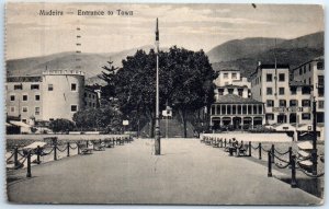 Postcard - Entrance to Town - Portugal