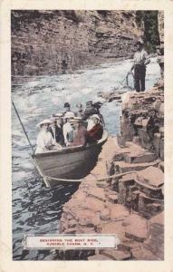 Running the Boat Ride - Ausable Chasm, Adirondacks, New York - WB