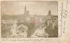 Germany, Strasburg, Alsace Loraine, 1908 PM