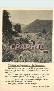 Postcard Modern Delphi The Gymnasium The Portico