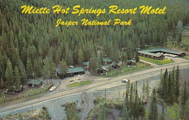 Canada Miette Hot Springs Resort Motel Jasper National Park