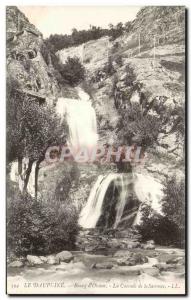 Old Postcard The Dauphine Bourg D & # 39Oisans La Cascade De La Sarenne