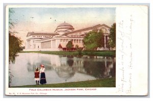 Field Museum and Lagoon Chicago Illinois IL DB Postcard Y2